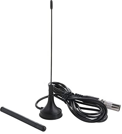 Antenne TV, antenne TV numérique intérieure HDTV, grande portée de réception de 50 miles, antenne TV verticale à double antenne pour ATSC/-T/-2/ISDB