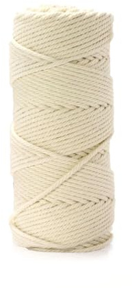 HENDI Rouladenschnur, Spule mit einer 200 Gramm Schnur, Bratenschnur, Baumwolle, Stückzahl: 1, 140m