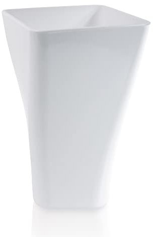 GardenPlast® GardenPot Orchideentöpf Blumentöpf Topf für Orchideen aus Kunststoff (Weiß)