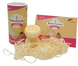FÜNDIG Seifert Makrönchen 4cm - Makronen - Macarons - Baiserkekse - Mandelbaisers - Adventsgebäck - Weihnachtsplätzchen - Gebäck - Cookies - Plätzchen