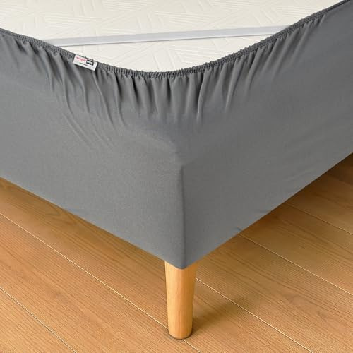Wrappybag Cache Sommier Elastique - Protege Sommier Jupe de Lit 140x190