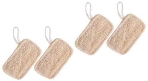 FRCOLOR 2 Sätze Luffa Geschirr Tuch Spülschwämme Küchenreiniger Küchenreinigungsschwamm Schwammwäscher Werkzeuge Zum Waschen Von Schüsseln Natürlicher Luffa Beige 2 Stück * 2