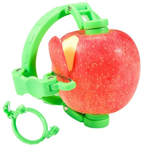 Sbucciatore Per Mele Creativo - Pelapatate A Mano Per Frutta, Verdura, Mele, Pere, Kiwi, Patate, Pesche, Cipolle | Facile Da Usare, Compatto & Portatile, Utensile Da Cucina Multiuso