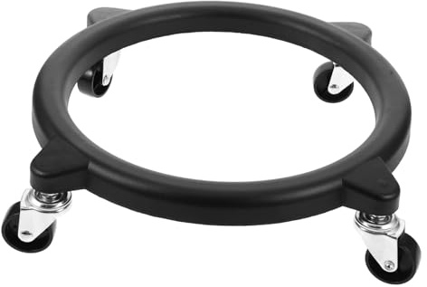 LOLIPPYY Supporto Bombola Gas da Campeggio in Acciaio Inossidabile con Base Ruote Portatile e Stabile per Serbatoi Gpl Montaggio Semplice Senza Attrezzi per Uso Esterno e Cucina
