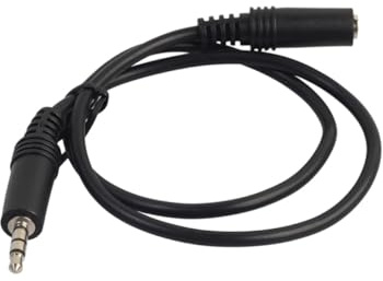 Veemoon Cavo Prolunga Audio Metri Maschio Femmina con Connettori Nichelati Compatibile con Smartphone Tablet e Autoradio Rivestimento PVC Resistente Estensione per Jack Aux e Cuffie