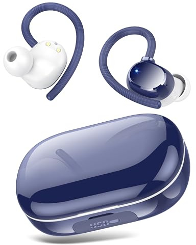 Kopfhörer Kabellos Bluetooth, 2026 Neue In Ear Kopfhörer Bluetooth 5.3 mit 4 ENC Noise Cancelling Mic, 128Std Earbuds, Kopfhörer Kabellos LED Anzeige, HiFi Stereo IP7 Wasserdicht Ohrhörer für Arbeit