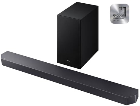 Samsung Q-Series HW-Q600F 3.1.2ch Sound Bar with Wireless Subwoofer, Dolby Audio/DTS Virtual:X, Q-Symphony & Game Pro Mode