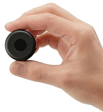 Gonikli Grabadora de Voz Espia con Recargable por USB, Memoria de 64GB, Grabadora Voz y Activación por Voz, Grabadora de Voz Espía Oculta, para Clases, Reuniones y Entrevistas(3.5 * 3.5 * 0.8)