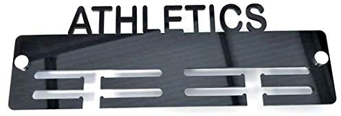 Super Cool Creation Leichtathletics Medaillen-Aufhänger, Schwarz