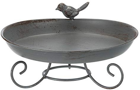 Trixie Vasca da Bagno – 800 ml e ø 22 cm – Grigio – per Uccello