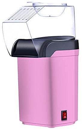 YGLONG Palomiteros Mini Bricolaje Máquina de Palomitas de maíz Nuevo Hogar Air Popcorn Popper Maker Máquina de microondas Deliciosa y Saludable MáQuinas De Palomitas (Color : B)