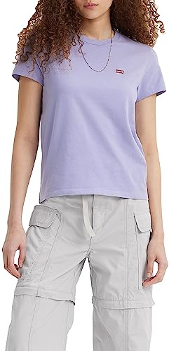 Levi's Perfect Tee, T-Shirt para Mujer, Persian Violet, XS