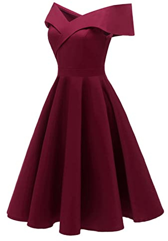 Robe de Soirée Femme Décolleté en V A Line Invitée de Mariage Robe de Cocktail Party Longue Élégante Slim et Tendance
