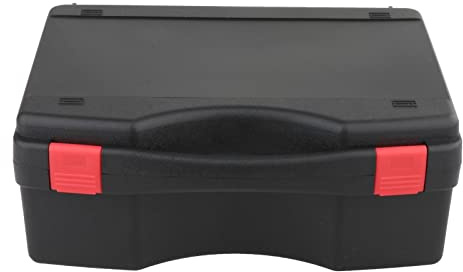 Qianly Boîte à outils de protection avec éponge Boîte de rangement pour outils électriques Organisateur en mousse Anti-impact Boîte vide Valise Organisateur, 315mmx260mmx125mm