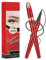 Eyeliner, Wasserfest Langanhaltender Eyeliner Eyeliner mit Präziser Filzspitze Schwarz Super Slim Professioneller Make Up Flüssiger Eyeliner Hochpigmentierter Wischfester Eyeliner, 1g
