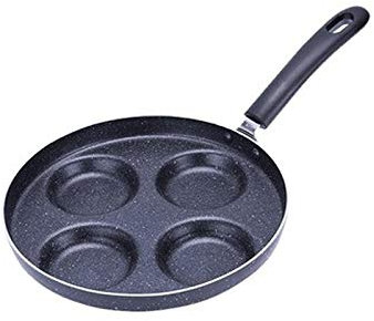 OQHAIR Grille de Cuisson, Poêle à Frire en cuivre antiadhésive, Poêle à Frire en Alliage d'aluminium, Poêle à Frire pour Petit-déjeuner, Cuisine américaine