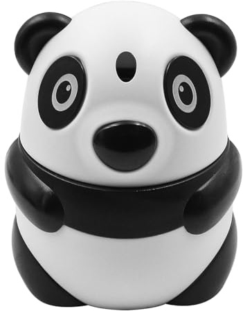 NUZAMAS 2 Stück Panda Zahnstocheretui, Zahnstocherhalter, Pop-Up, automatischer Zahnstocherspender, niedliche Tier-Zahnstocherbox, Zahnstocher-Organizer für Küche, Zuhause, Restaurant