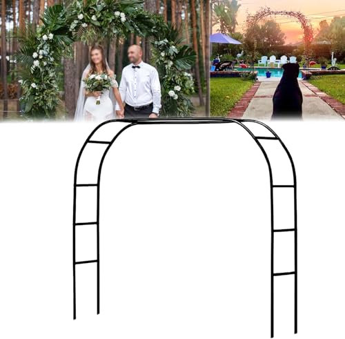 LIYI929GP Arches Jardin pour Rosiers Plantes Grimpantes, Arceau À Rosiers ArcheDe Jardin en Fer, ArcheDe Rosiers Vigne Mariage, Pergola Tonnelle Exterieur Entrée, Porche, Terrasses Et Pergolas
