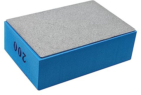 OSALADI Diamond Hand Rub Tool Grit Grinding Block for Glass Ceramics Polishing Pad Sanding