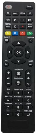 Télécommande universelle pour Samsung LG Sony Hisense Panasonic Toshiba Philips Hitachi Smart TV