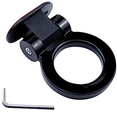 ULTECHNOVO Crochet de Remorque Modifié pour Véhicule Décoratif Extérieur Automobile Autocollant pour Voiture Compatible Pare-Chocs, Caravane et Attelage, pour Personnalisation Véhicule