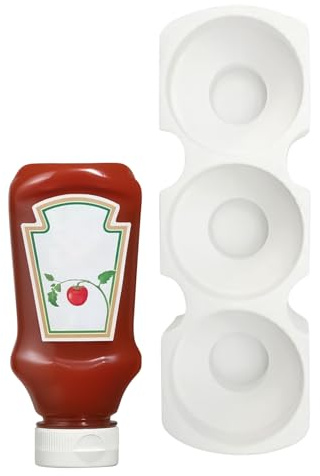 Organizer per dentifricio, organizer per bottiglie da frigorifero, antiscivolo, per accessori, frigorifero, cucina