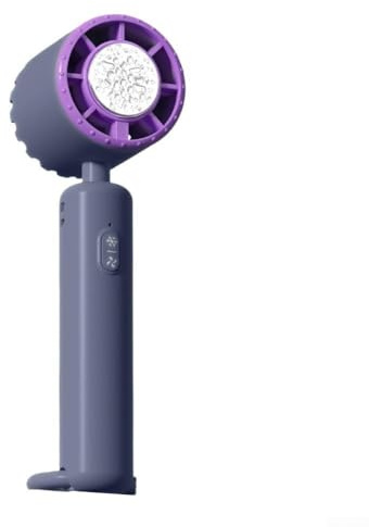 MeevrgR Portable USB Charging Mini Fan with Silent Motor and Adjustable Speeds for Office Desk or Outdoor Activities(purple)