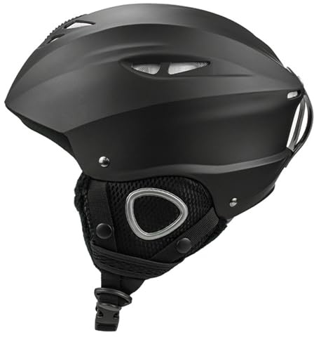 Xdyyjrasa Casco da Sci da Neve Regolabile con 13 Prese d'Aria - Casco Invernale Leggero per Bambini, Giovani, Uomini, Donne, Medio