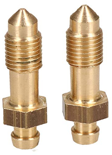 AB Tools Messing Bremssattel Entlüftung Entlüftungsnippel Schraube 3/8X24 UNF Lange 2 pc
