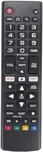 Brashly Universal TV Remote for LG Smart TV - Compatible with All Models (LCD, LED, 3D) - AKB75095308, AKB75375604, AKB75095307, AKB75675304, AKB74915305