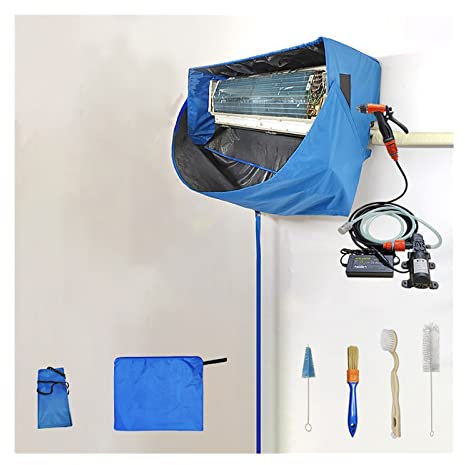 Copertura per la Pulizia del condizionatore d'Aria Split 1-3P Copertura per la Pulizia del condizionatore d'Aria con Kit di Pulizia per Pistola ad Acqua ad Alta Pressione Kit di pu