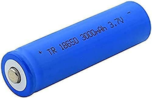 3.7V Batterie 3000 MAH Charge Lithium Geable Batteries Lithium ION Cell pour Lampe De Poche,6 PIÈCES