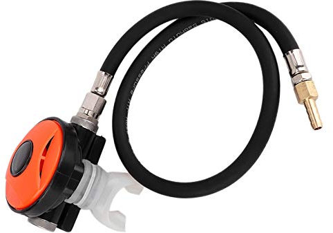 Tauchschnorchel 2. Stufe Atemregler Explorer mit Mundstück Tauchausrüstungszubehör Ergonomisches Design, Sicher und Leicht zu kauen. Präziser Tauchregler, Gute Verarbeitung