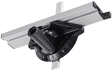 BESTonZON Jauge D'onglet de Précision Butée en Alliage D'aluminium et Plastique pour Projet de Travail du Bois Accessoire Poignée pour Scie à Table Couleur Aléatoire