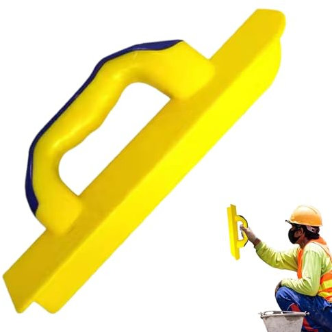 Eckenkelle,Eckenkelle,Innen-Außen-Kelle mit weichem Griff - Betonkelle für Beton, Verputzen, Maurerarbeiten, Eckenbearbeitung