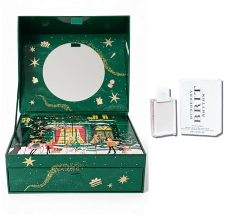 DOUGLAS Damen Adventskalender 2025 mit LUXUS Beauty Produkten, Weihnachtskalender Frau Warenwert 270€, Kosmetik für Mädchen & Frauen, 24 Frauen Pflege, Kalender Advent inkl. JUNG Lufterfrischer