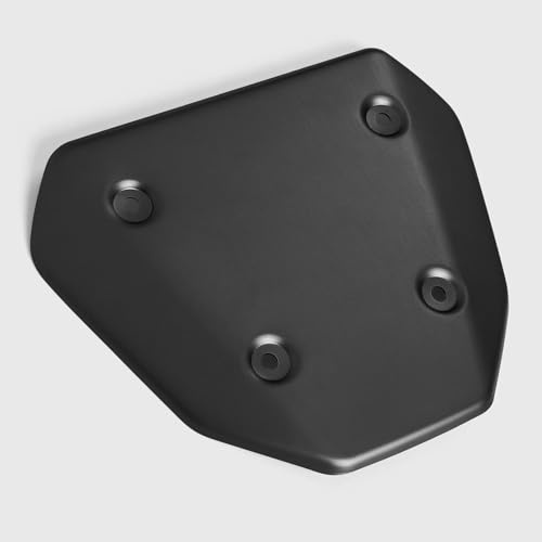 ZFTAP Motorrad Windshield Windabweiser für Yamaha MT-09 MT-09 SP MT09 MT09SP 2024,Winddichtes Windschutzscheibe für Motorräder Spoiler Deflektor,A/Black Windshield