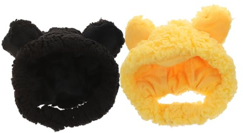 Mipcase Lot De 2 Couvre-Chefs pour Animaux De Compagnie Accessoires pour Petits Chiens Spray pour Meubles pour Chats Cosplay pour Animaux De Compagnie Anniversaire De Chat Petit