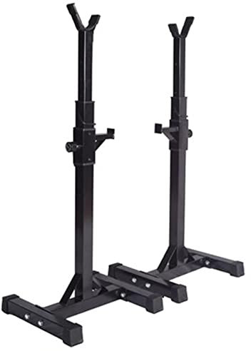 ZATTYDV Squat Rack Squat Rack Ständer Max Load Heavy Duty Langhantel Rack Höhenverstellbares Bankdrücken Rack Power Weight Bench Support Squat Stand