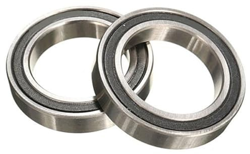 Lagomloot 6805N Keramik-Kugellager, 37 x 25 x 6 mm, 2RS Gummidichtung, hohe Geschwindigkeit, kompatibel mit 4500–7900 Serie, 2 Stück