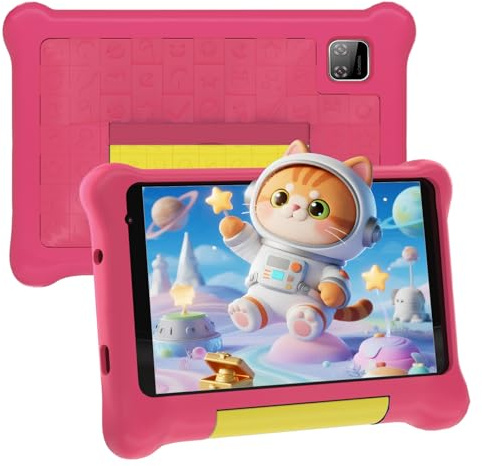 Laptok Android 13 Tablet Bambini 7 pollici, Tablet per Bambini 5 GB+32 GB,