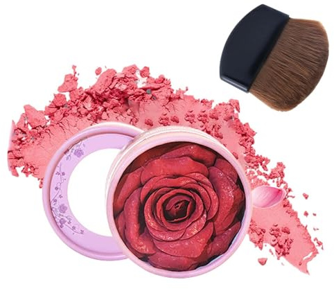 Kräm-rougepenna – 10 ml puderrouge | mångsidig kindfärg med lätt bärkomfort för resor, affärsresor utomhus | svettbeständig persikanaken, perfekt för alla tillfällen.
