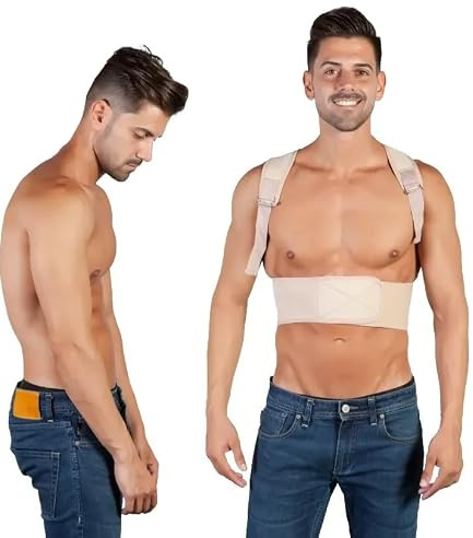 VentaPrime Active Posture™ Corrector de Postura para Espalda y Hombros | Chaleco Postural Ajustable, Con Magnetoterapia, Alivio de Dolor Dorsal, Lumbar y Cervical, Discreto e Invisible bajo la Ropa