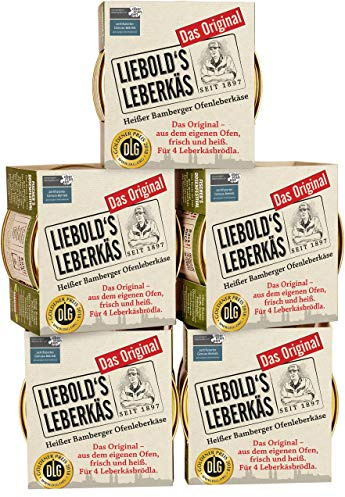Liebold´s Leberkäs 5er Set Das Original zum Aufbacken