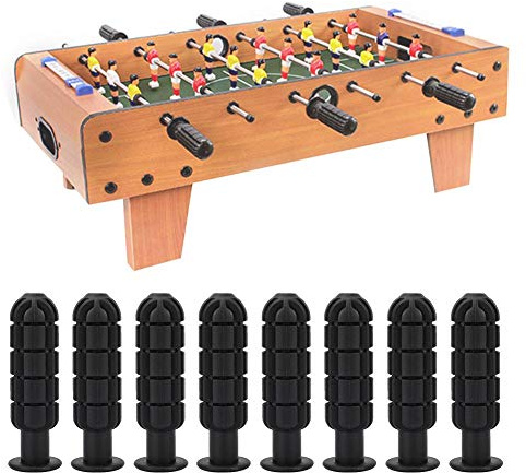 Fafeims 8 Stück rutschfeste Griffe für Tischfußball Kinder Tischfußball Fußball Griff Ersatzteile