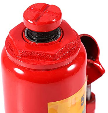 Ejoyous, 5 Ton Heavy Duty Hydraulic Bottle Car Jack Lifting Stand Thick Metal Car Jack Universal Hydraulic Vertical Bottle Jack for Compact Low Chassis Car Saloon On Road or in Garage