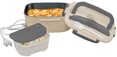 NERTHUS FIH 730 Elektrische Lunchbox aus Edelstahl 220V 12V für Auto und Büro warmes Essen
