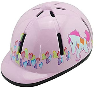 GeKLok Verstellbarer Reithelm für Kinder, Reithelm für Kinder 2-6