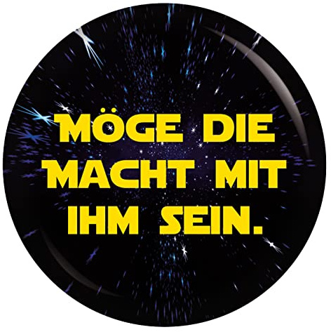 Button Set Das wars/Möge die Macht mit ihm sein für JGA Junggesellenabschied Junggesellinnenabschied Zubehör Anhänger Anstecker Broschebutton Accessoires