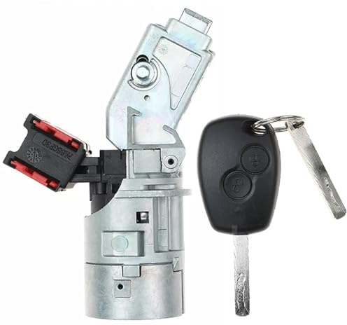 Neiman Interruttore Start Lock con Chiave per Clio 3, Kangoo 2, Master 3, Modus, Trafic 3, Twingo 2, Dacia Duster, Sandero, Talento, Citan, Nissan NV300, NV400, Opel Movano B, Vivaro B 7701208408